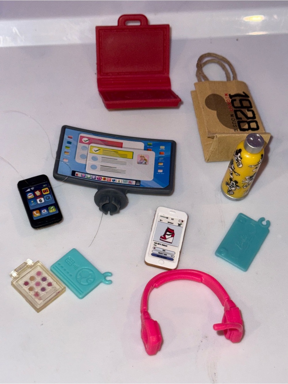 Barbie Mattel electronics shopping bag accessories lot